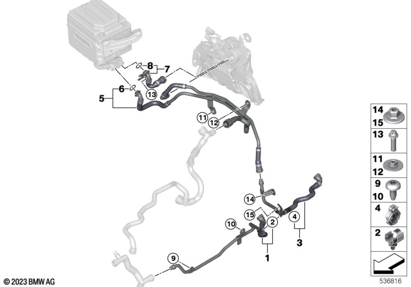 Coolant circuit, high-voltage system
