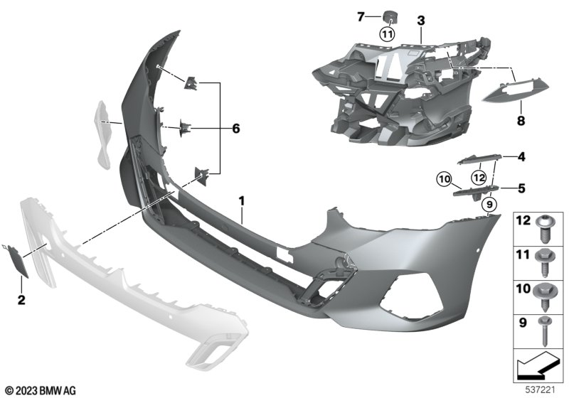 M Trim, front