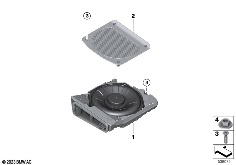 Components central bass