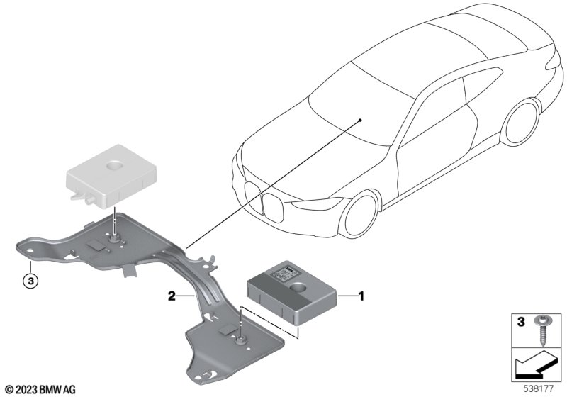 Separate components antenna box
