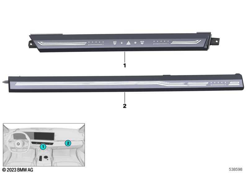 Touch control box, instrument panel