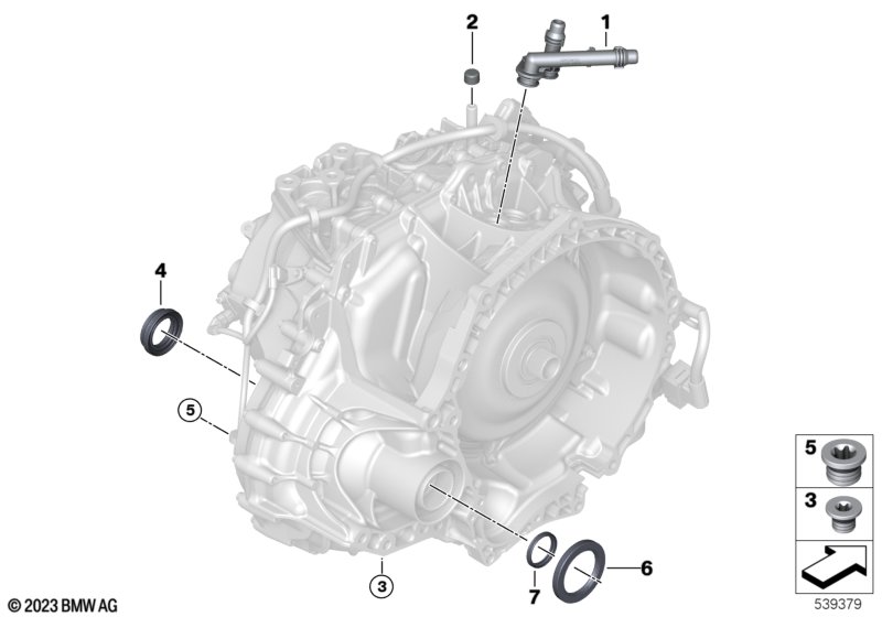 Transmission single parts 7DCT400