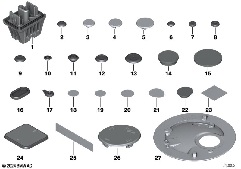 Sealing cap/plug