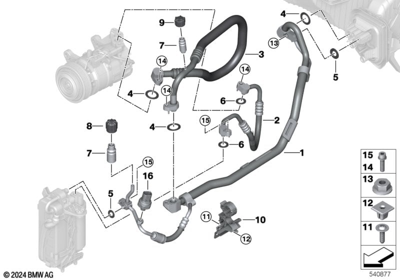Coolant lines