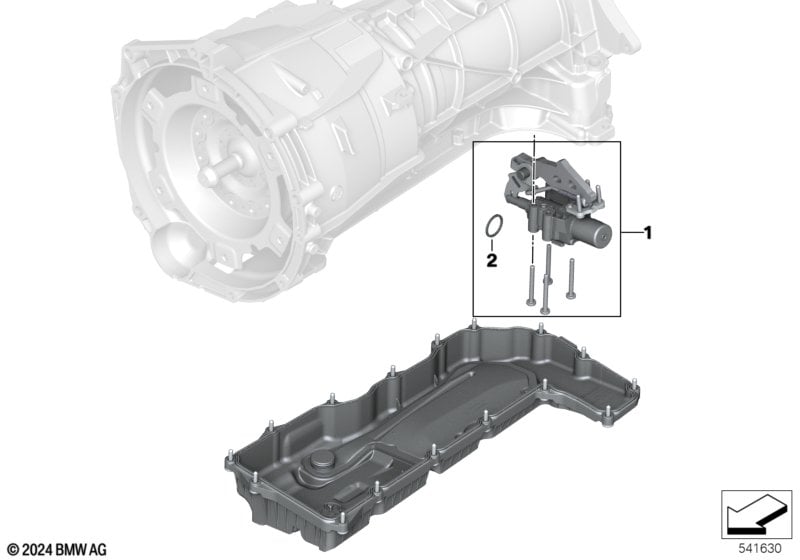 Parking lock module GA8P80/100XPH