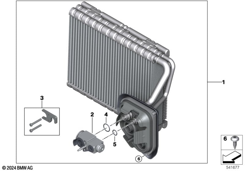 Evaporator / Expansion valve