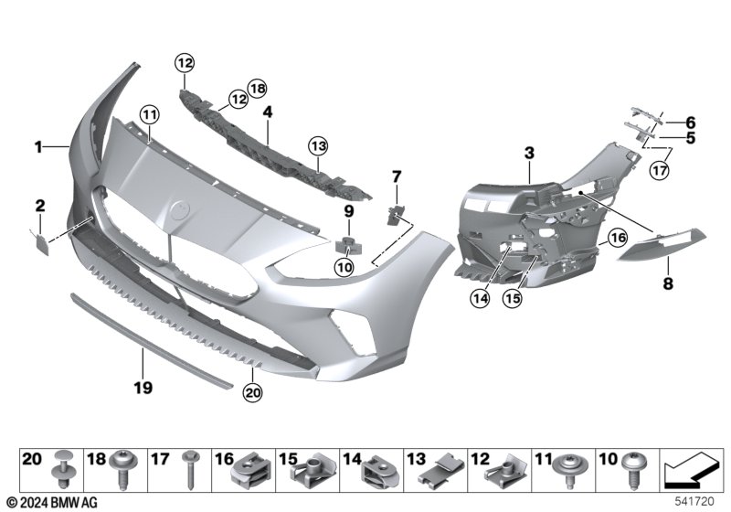 M Trim, front