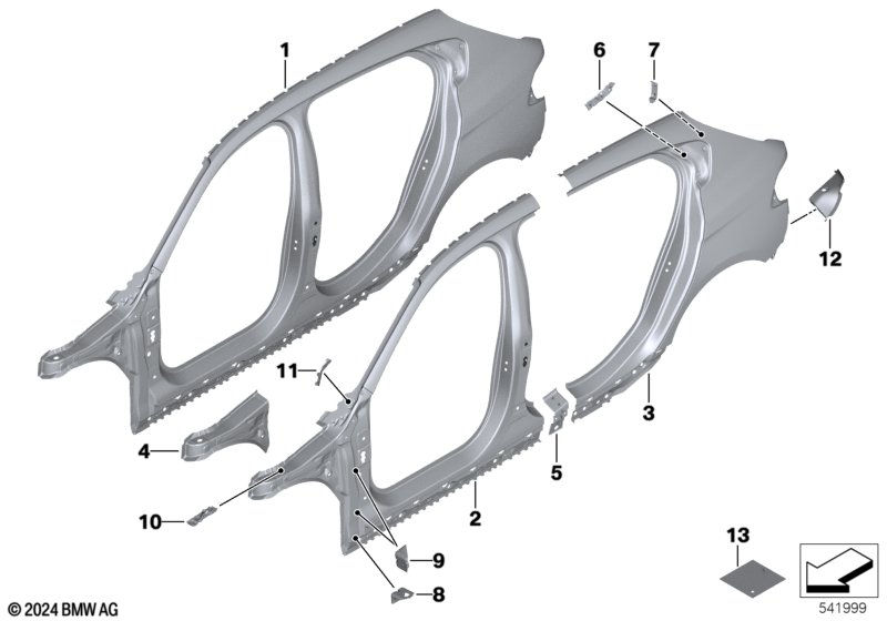 Body-side frame
