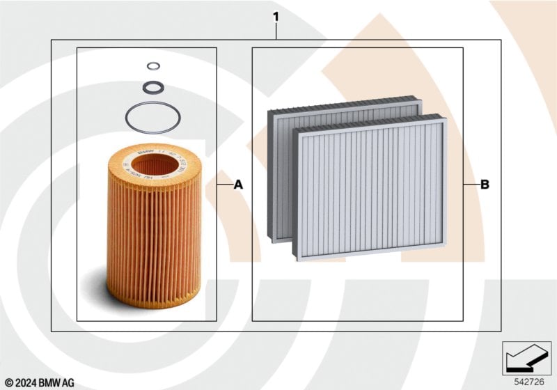 Service Kit, Inspection I / Oil service
