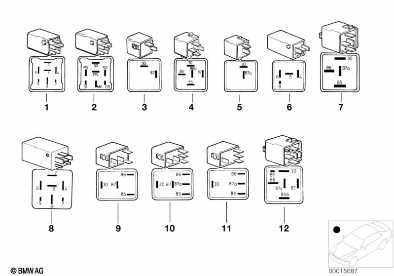 Various relays and modules
