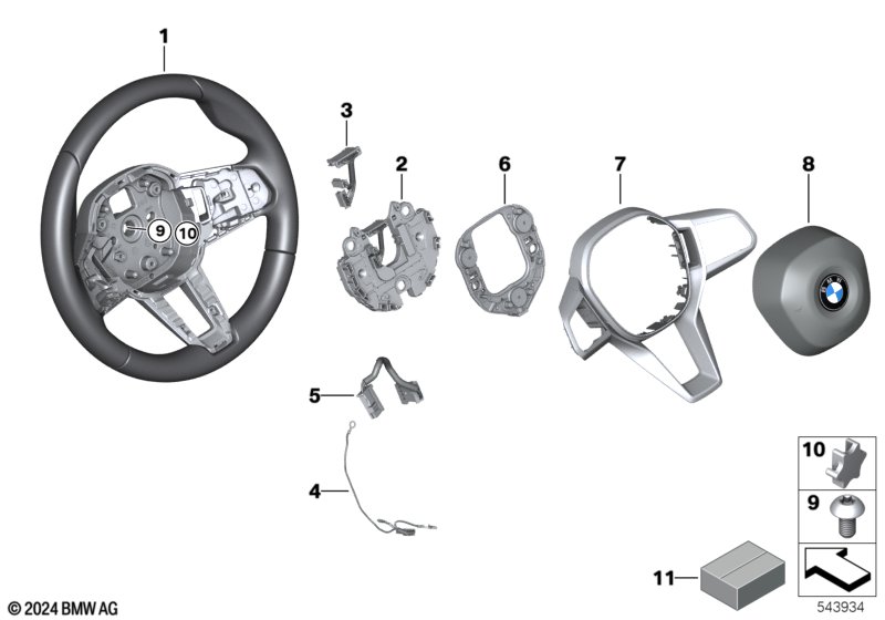 Airbag sports steering wheel
