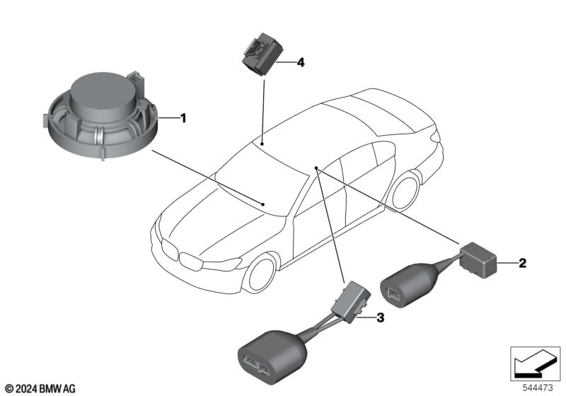 Single parts f hands-free facility