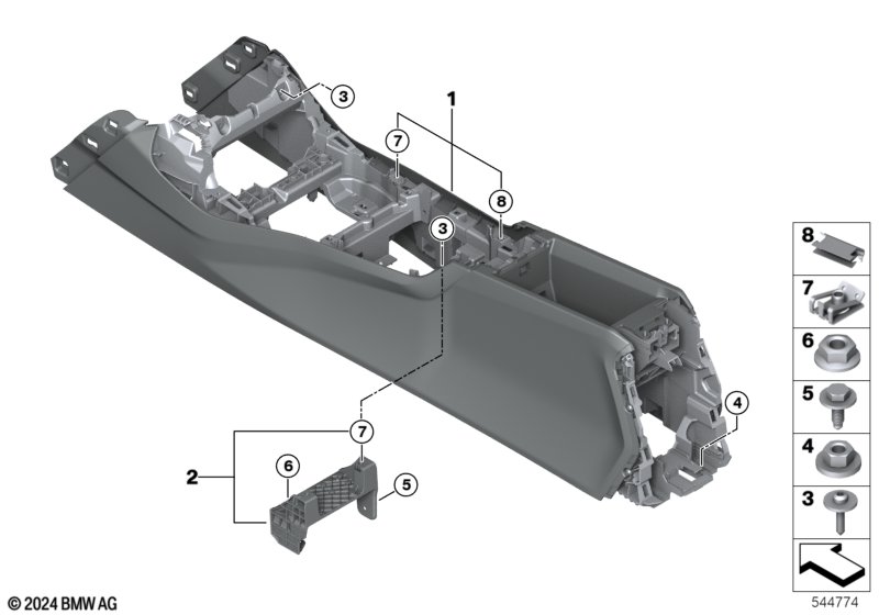 Center console