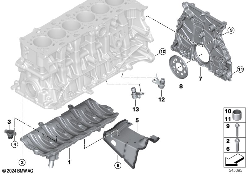 Engine Block Mounting Parts