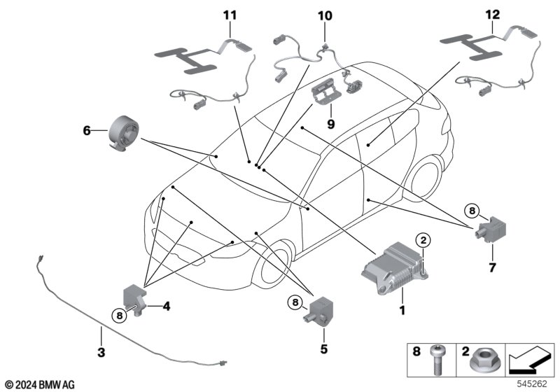 Elektrické díly Airbag
