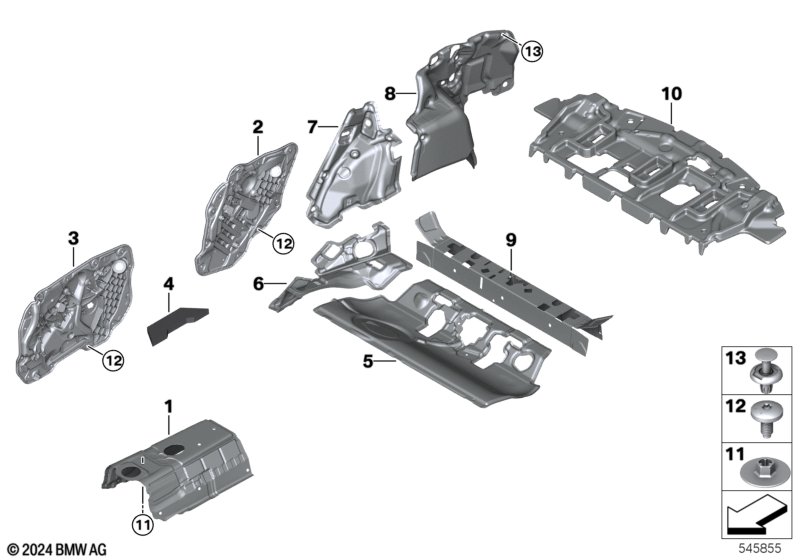 Sound insulating rear