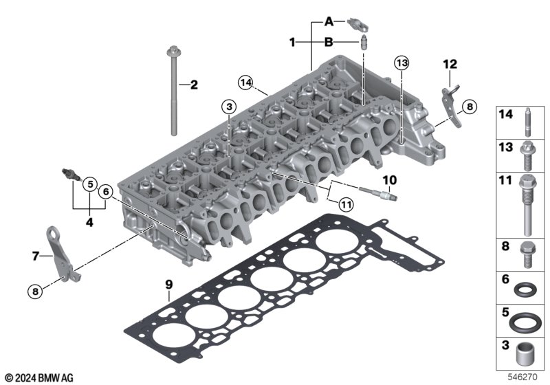Cylinder Head/Mounting parts