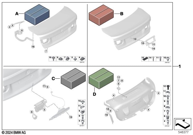 Attachment kit, tailgate