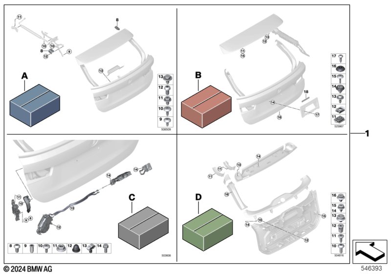 Attachment kit, tailgate