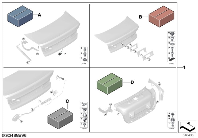 Attachment kit, tailgate