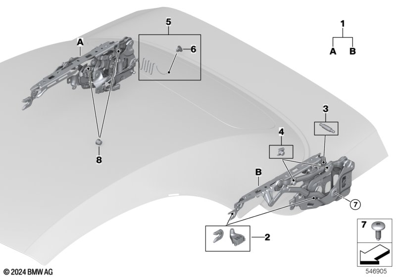 Convertible top folding mechanism