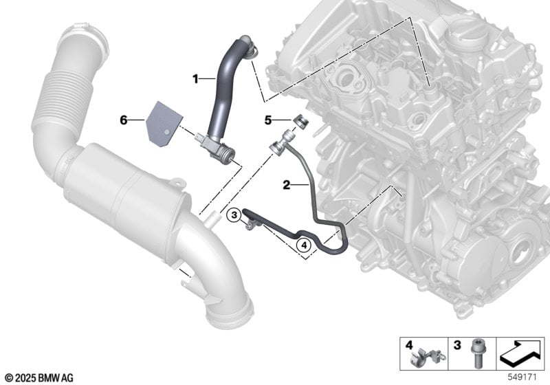 Crankcase-Ventilation