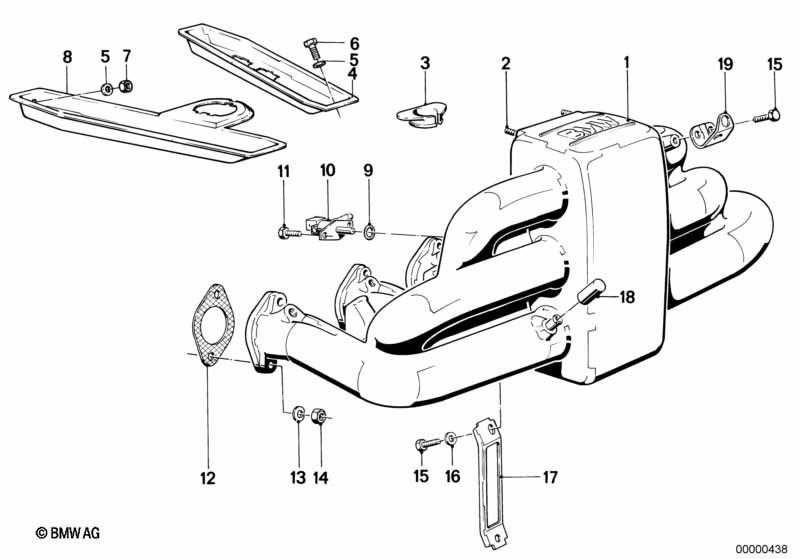 Genuine BMW 11611278069 E23 E28 E24 Supporting Arm (Inc. 528i, 745i & 728iS) | ML Performance UK Car Parts