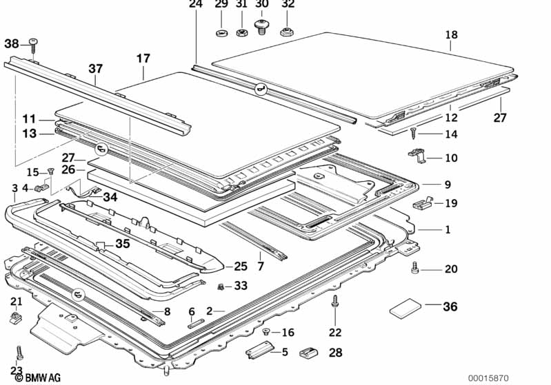 Genuine BMW 54128120963 E34 Trim Panel PERGAMENT (Inc. 525ix, 525i & 520i) | ML Performance EU Car Parts