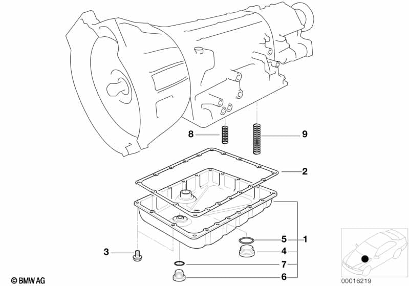 A5S300J oil pan