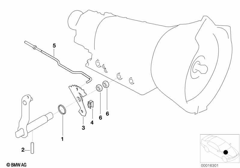 A5S300J gear shifting part