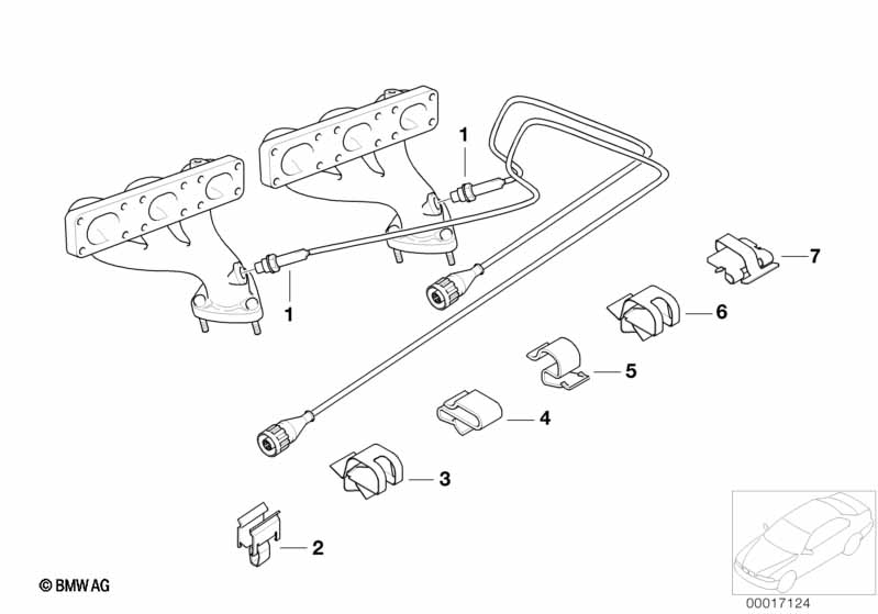 Lambda Probe Fixings