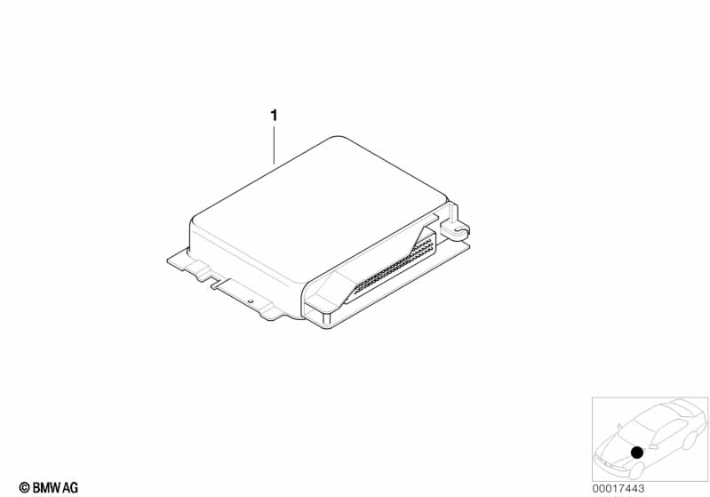 Genuine BMW 24601423324 E36 Exch. Control Unit Egs Programmed GS8.34 (Inc. 316i & 316i 1.6) | ML Performance EU Car Parts