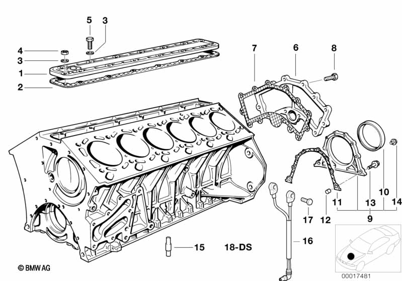 Engine Block Mounting Parts