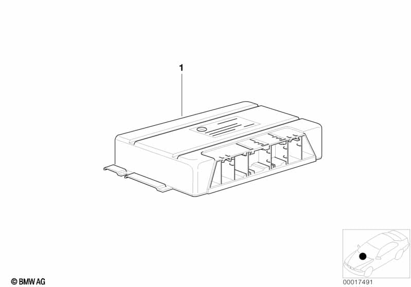 Control unit EGS, programmed