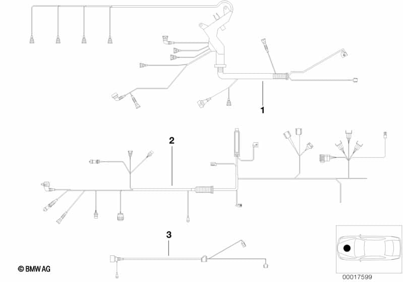Engine wiring harness