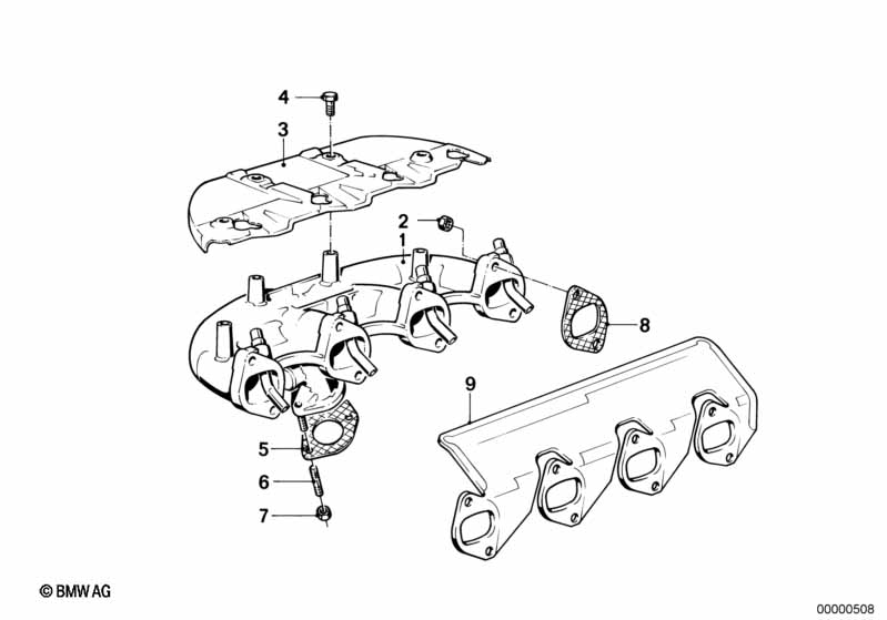 Exhaust manifold-AGR