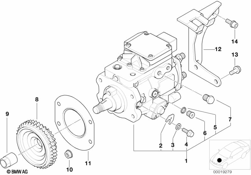 Pompe d'injection Diesel