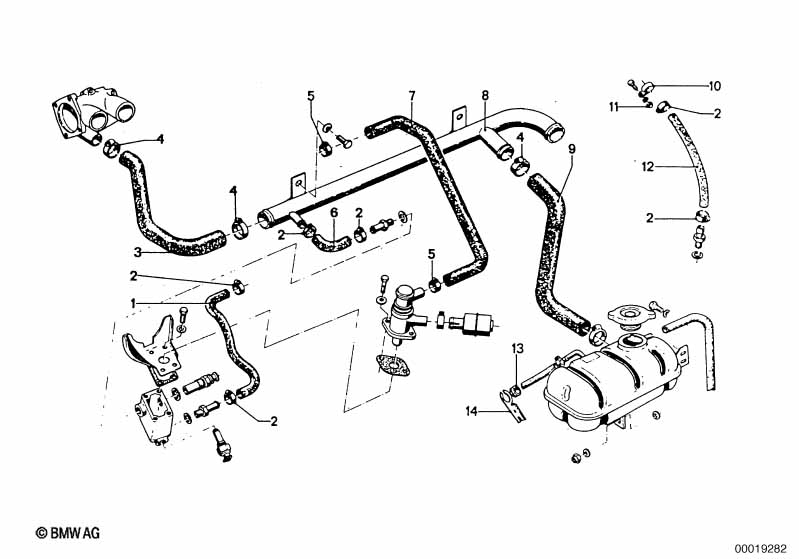 Genuine BMW 11611256505 Hose (Inc. 3.0CSi, 3.0Si & 3.0CSiL) | ML Performance UK Car Parts
