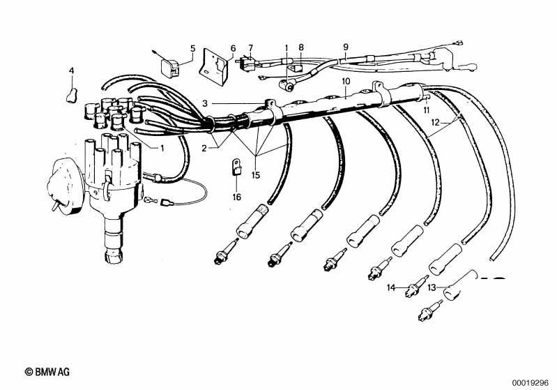 Ignition wire/spark plug