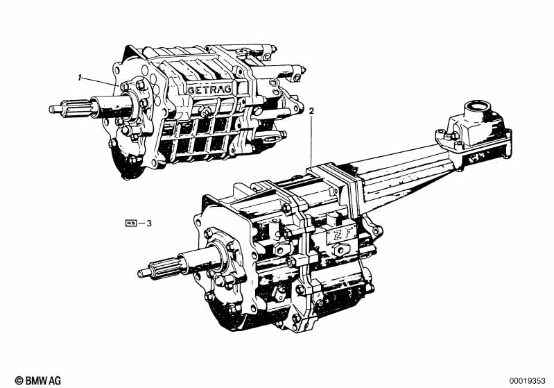 4-gear transmission