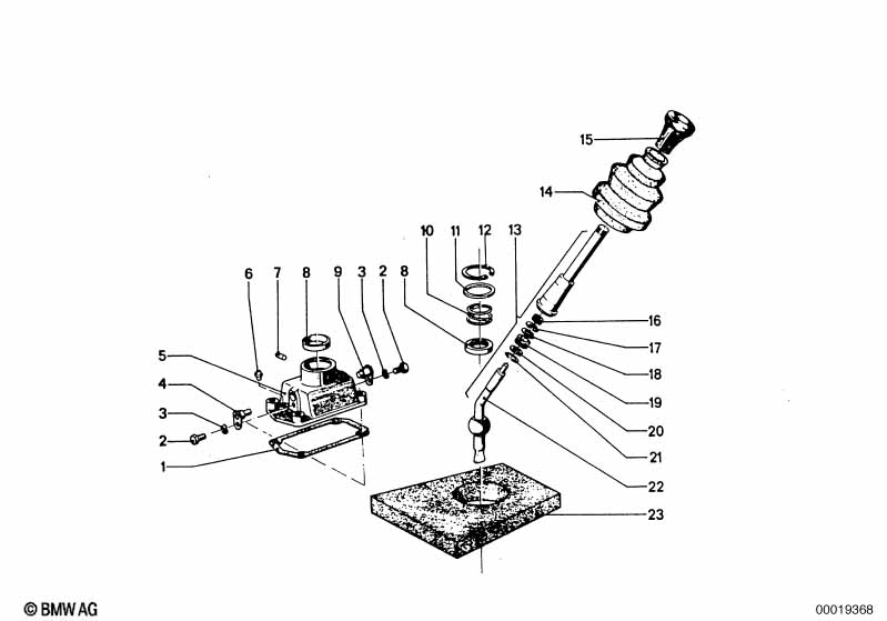 ZF s5-16 housing+attaching parts