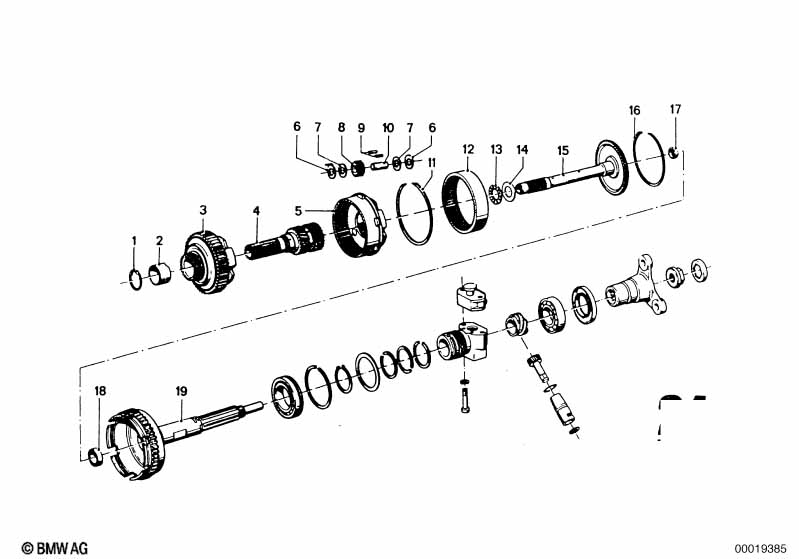 ZF 3hp20 planet wheel set
