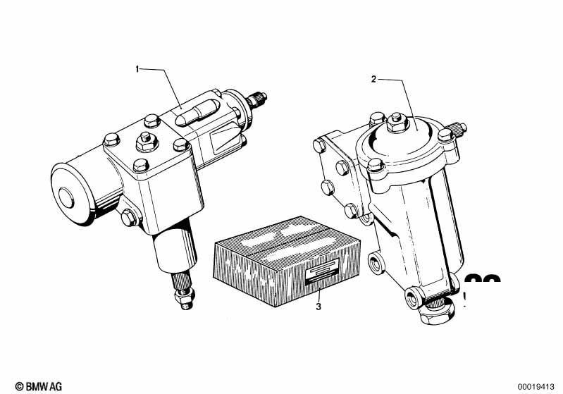 Hydro steering box