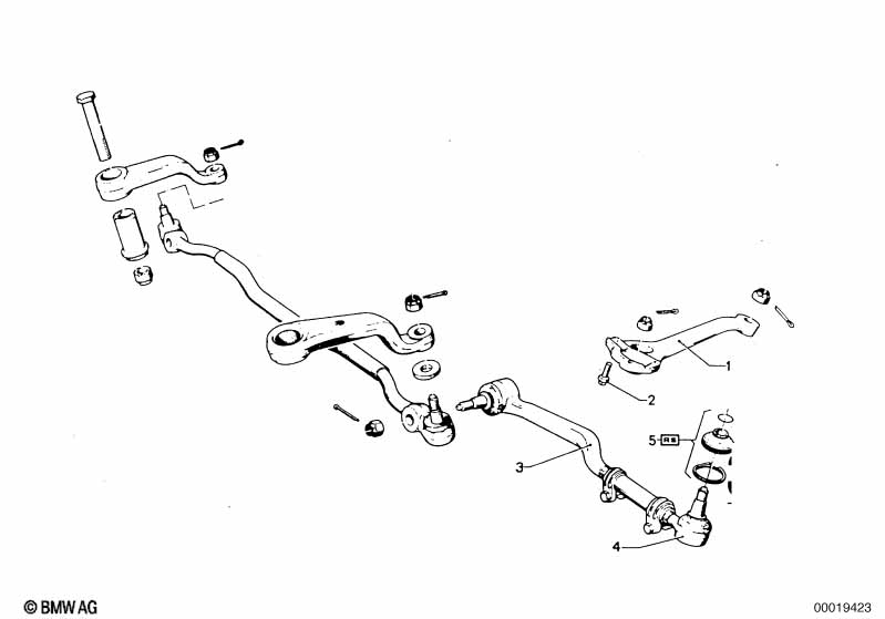 Steering linkage/tie rods