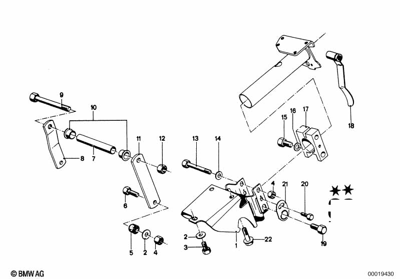 Vertically adjustable steering column
