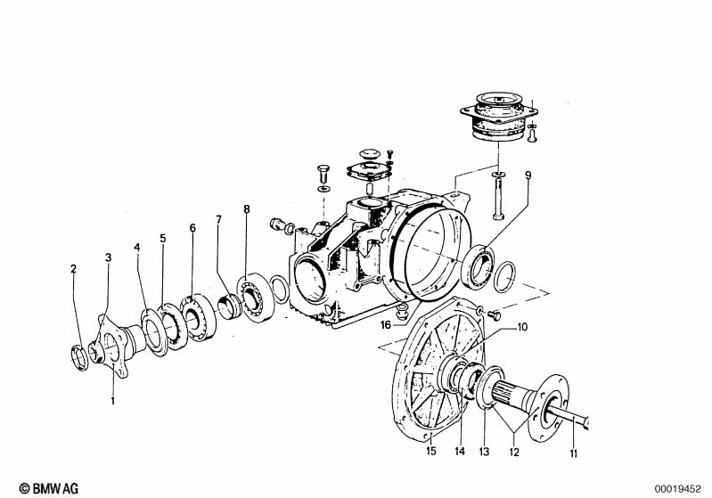 Rear-axle-drive parts