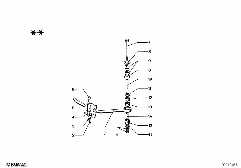 Stabilizer, rear