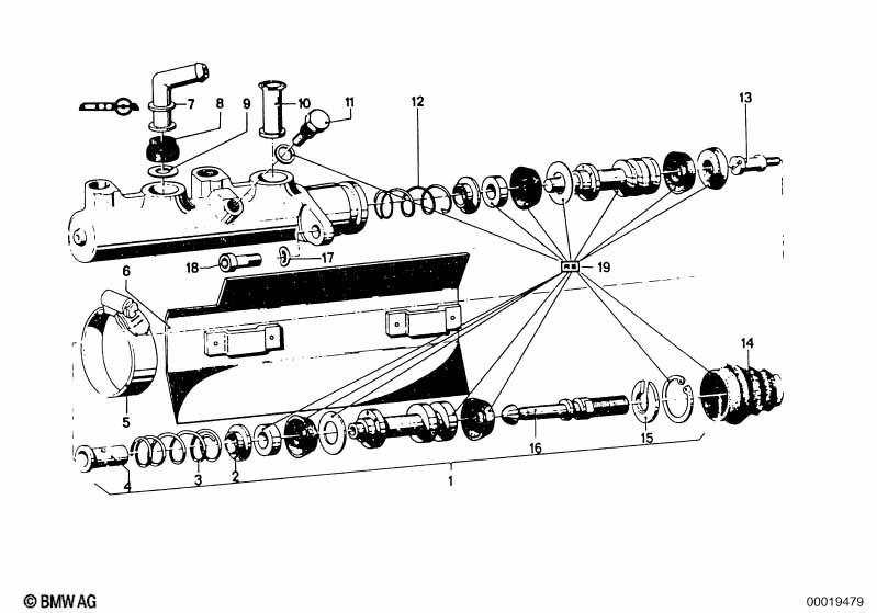 Brake master cylinder
