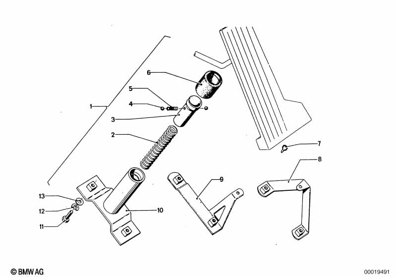 Accelerator pedal - stopper