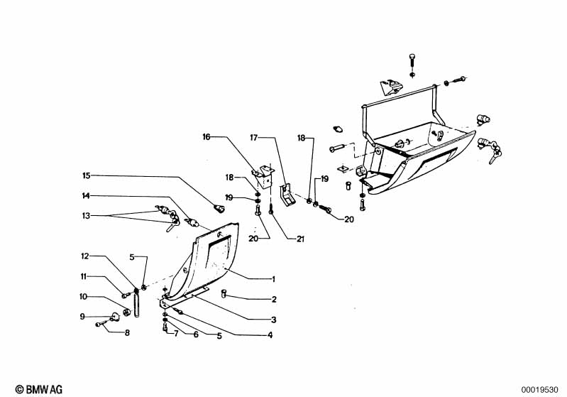Genuine BMW 51161811031 Catch (Inc. 3.0CS, 2800CS & 3.0CSL) | ML Performance EU Car Parts